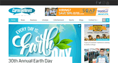 Desktop Screenshot of caravannews.com