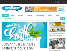 Tablet Screenshot of caravannews.com